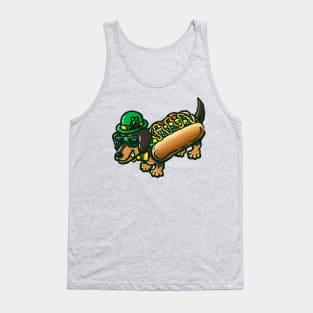 St Patricks Day Chicago Dog Tank Top